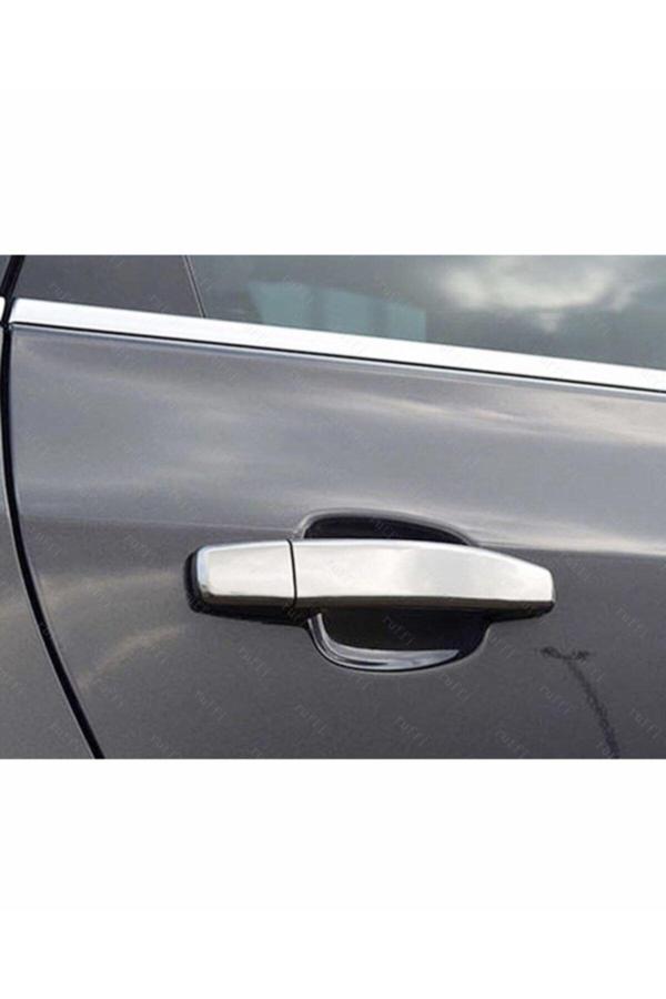 Chevrolet Captiva Krom Kapı Kolu 4 Parça 2007 Üzeri P. Çelik - Image 1