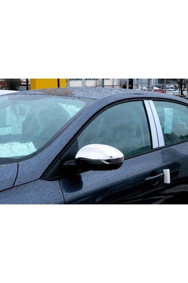 Dacia Jogger Krom Ayna Kapağı 2 Parça 2021> Paslanmaz Çelik - Image 1