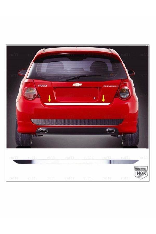 Chevrolet Aveo Hb Krom Bagaj Alt Çıtası 2005-2011 Arası P.çelik - Image 1