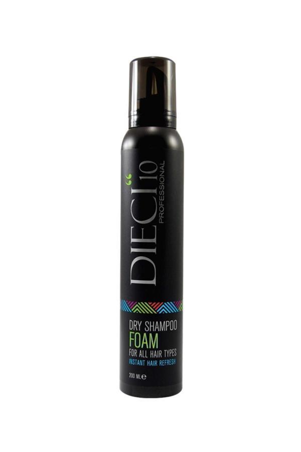 Di Eci 10 Dry Shampoo 200 Ml Foam Kuru Şampuan Köpük - Image 1