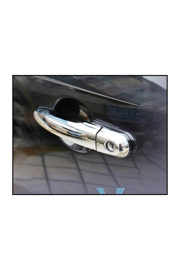 Hyundai Accent Era Krom Kapı Kolu 4 Kapı 2006 Ve Üzeri Paslanmaz Çelik (ÇİFT DELİKLİ) - Image 1