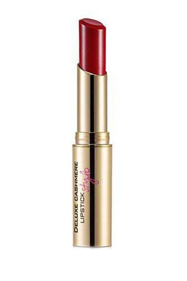 Flormar Ruj - Deluxe Cashmere Lipstick Stylo Crimson Dc25 - Image 1