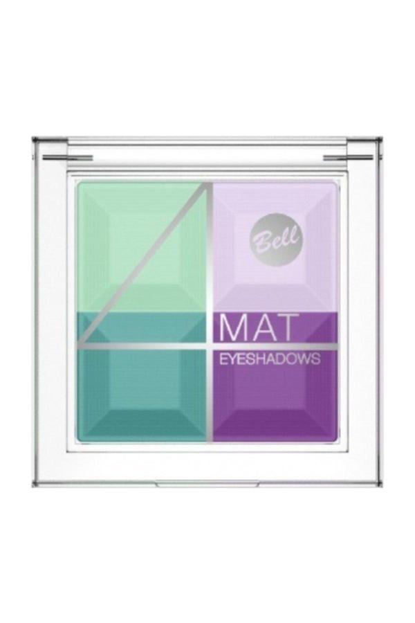 Bell Multicolour Matte Eyeshadows 4'Lü Göz Farı 04 - Image 1