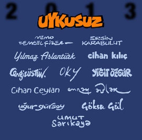 2013 Uykusuz Takvimi - Mürekkep Basım Yayın - Image 1
