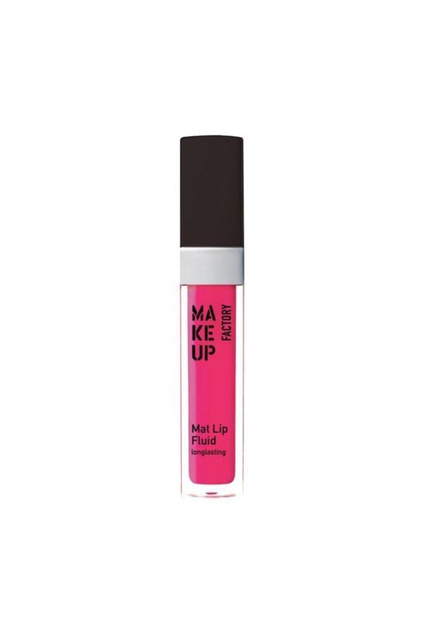 Make Up Factory Mat Lip Fluid 48 Coral Rose Likit Ruj - Image 1