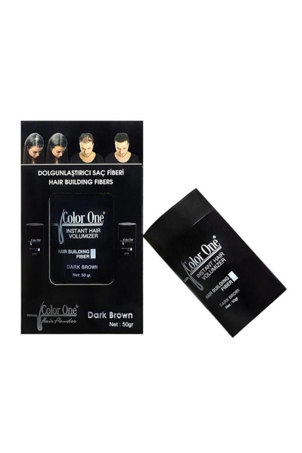 Color One Hair Color One Saç Topiği Koyu Kahve(Dark Brown) 50 Gr - Image 1