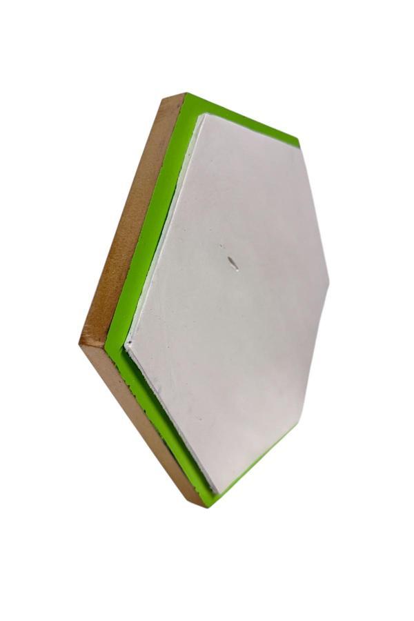 Bade Müzik Davul Pedi 26 Cm (Bateri Çalışma Pedi) Pad Profesyonel Yeşil - Image 1
