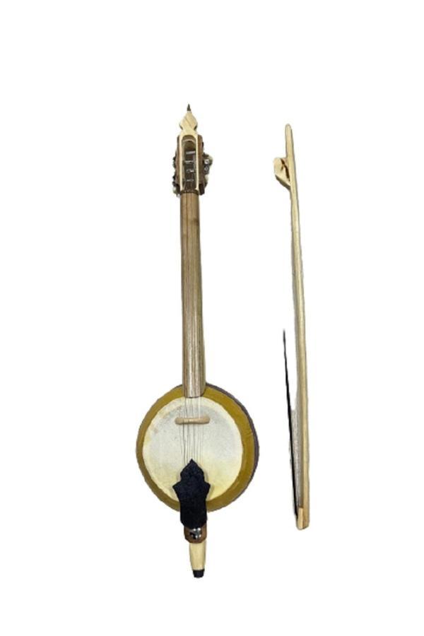 Bade Müzik Kabak Kemane Su Kabağı Üst Kalite Hayvani Derili - Image 1