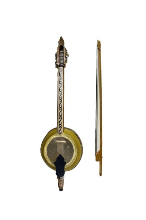 Bade Müzik Kabak Kemane Klavye Motifli Üst Kalite Yürek Zarı Prof. - Image 1
