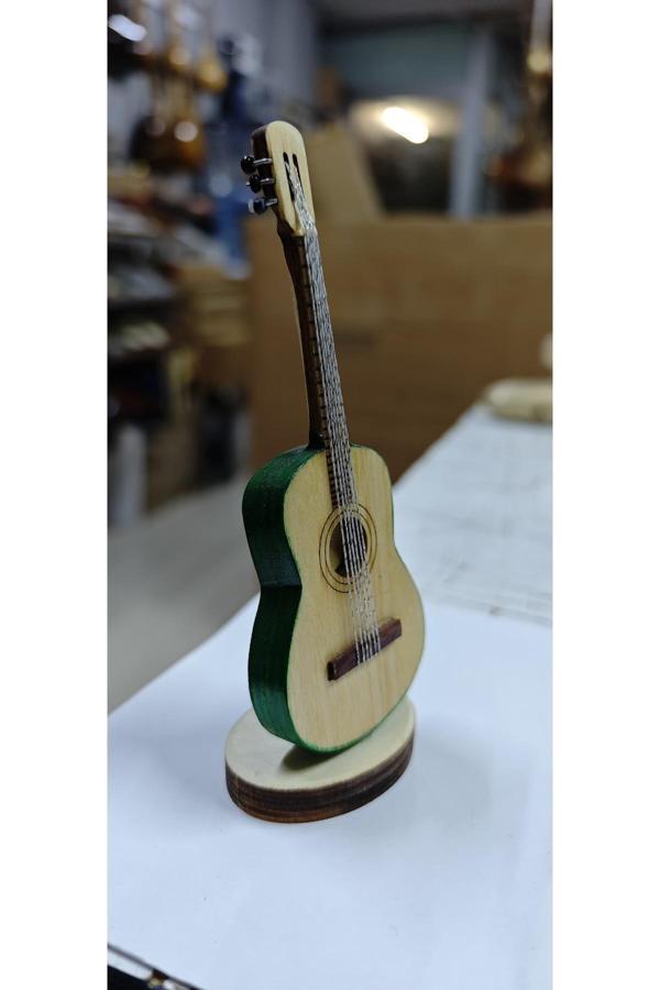 Bade Müzik Minyatür Masa Üstü Hediyelik Gitar - Image 1