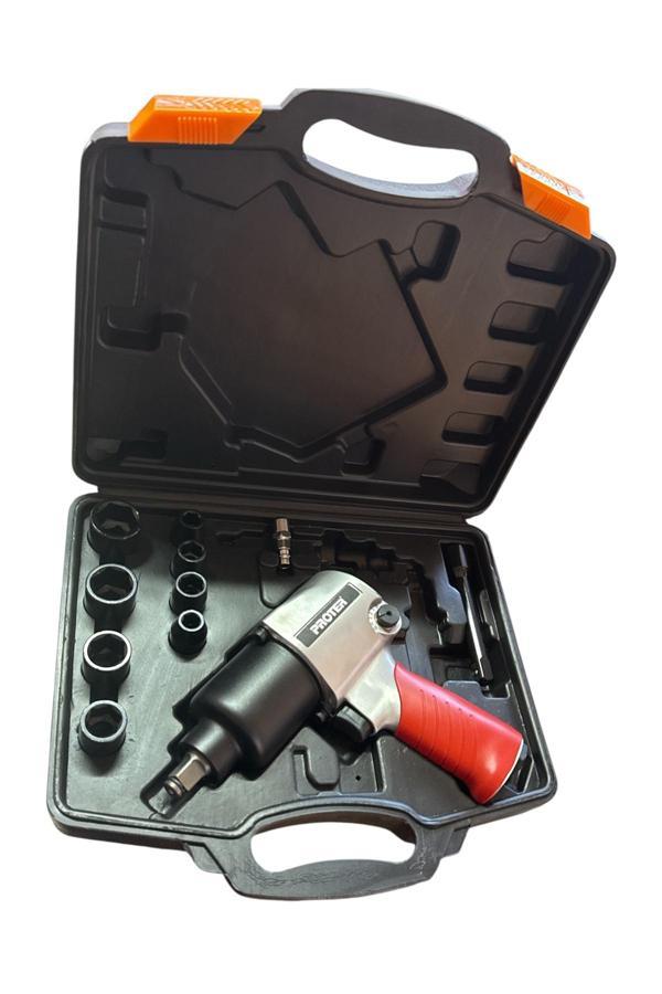 Proter Somun Sökme Sıkma Makinası 14 Parça Çantalı Kit - Image 1