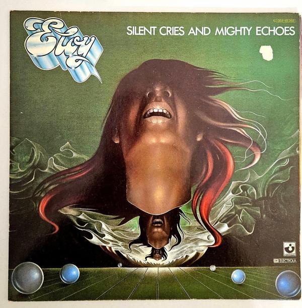 Uraz Plak ELOY - Silent Cries and Mighty Echoes (Progressive Rock, 1979 Almanya) - Image 1