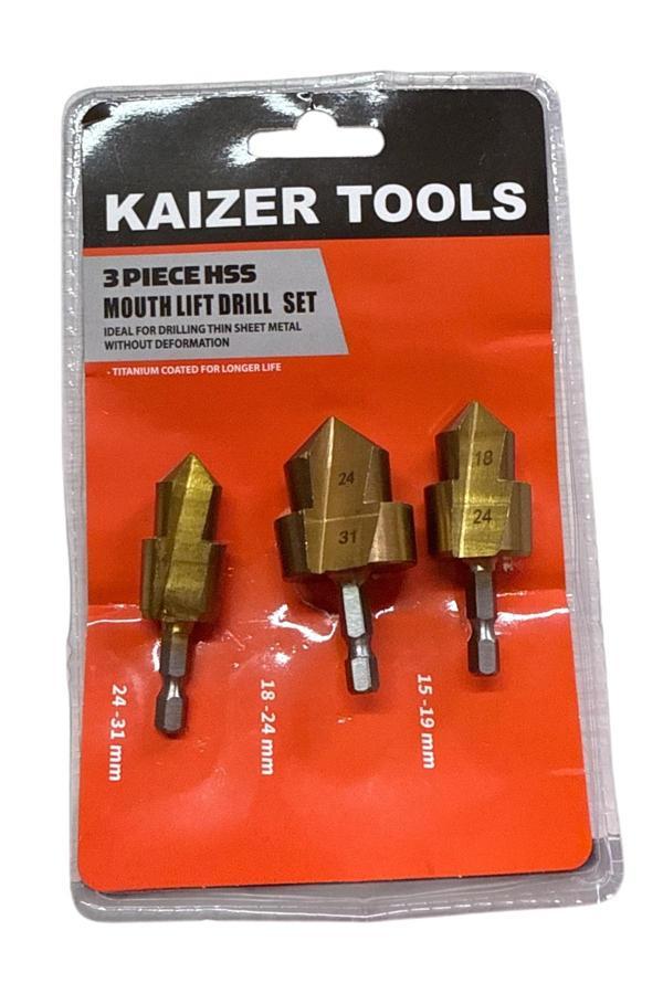 Kaizer Boru Delme 3Pcs - Image 1