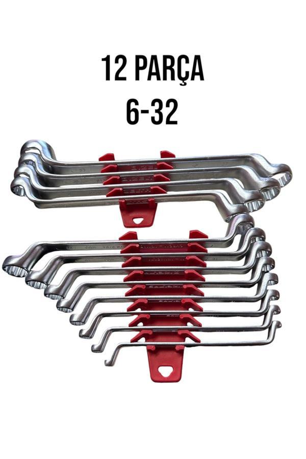 İzeltaş Yıldız İki Ağız Anahtar Takımu 6-32 - Image 1