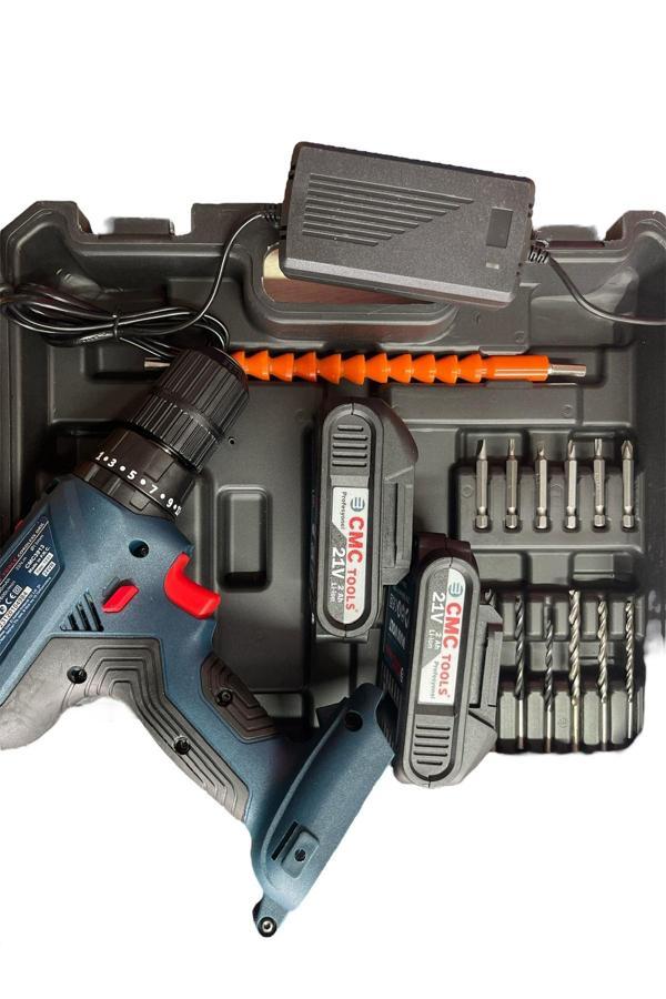 Cmc Tools Şarjlı Matkap Setli - Image 1