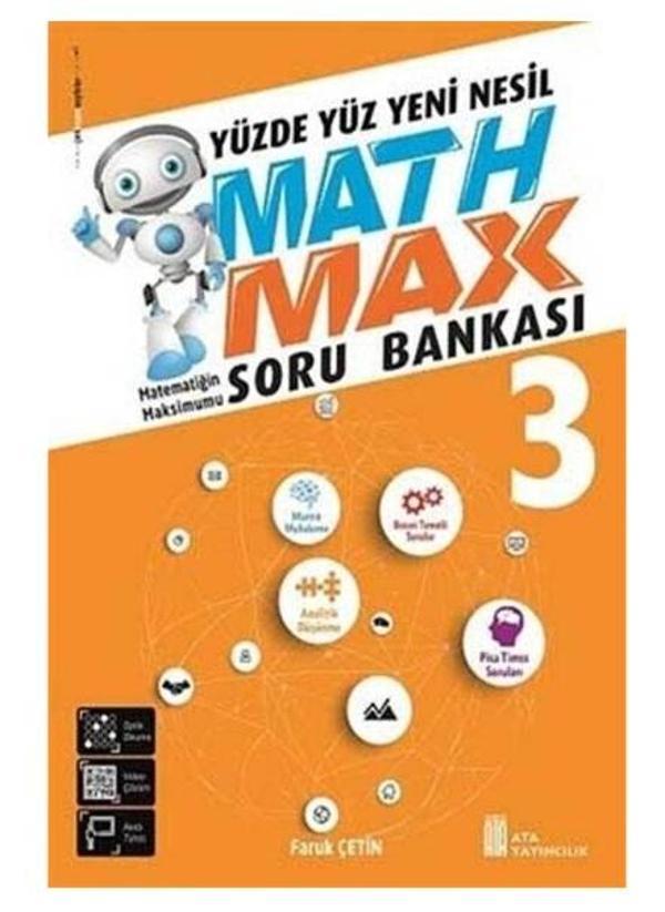 Ata Yayınları 3. Sınıf Math Max Soru Bankası - Ata Yayıncılık - Image 1