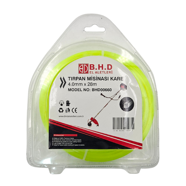 Fixonic B.H.D BHD00660 4mm 28m Kare Tırpan Misina - Image 1