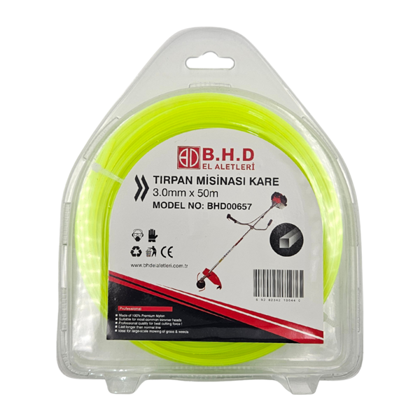 Fixonic B.H.D BHD00657 3mm 50m Kare Tırpan Misina - Image 1