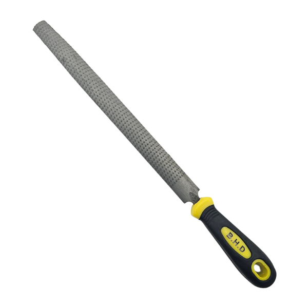 Fixonic B.H.D BHD00421 10mm Plastik Saplı Balık Sırtı Metal Eğe (Ağaç Törpüsü) - Image 1