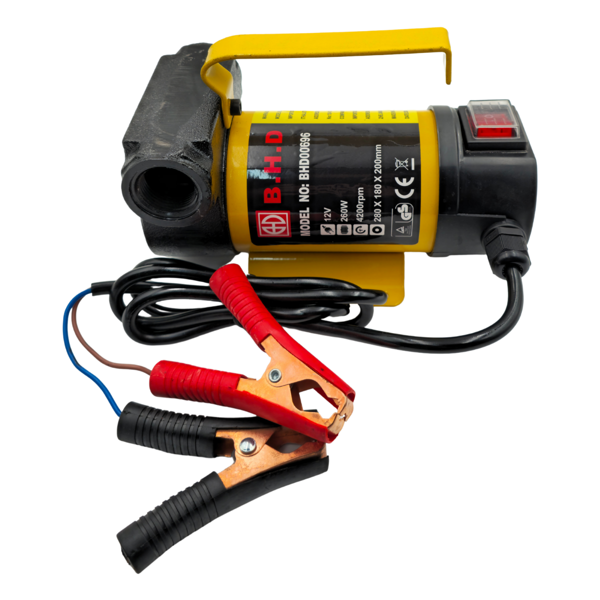 Fixonic B.H.D. BHD00696 12V Kendinden Emişli Taşınabilir Yakıt/Sıvı Yağ Aktarma Mazot Pompası - Image 1