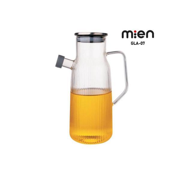 MİEN 1000ML METAL KAPAKLI BOROSİLİKAT CAM YAĞDANLIK - Image 1