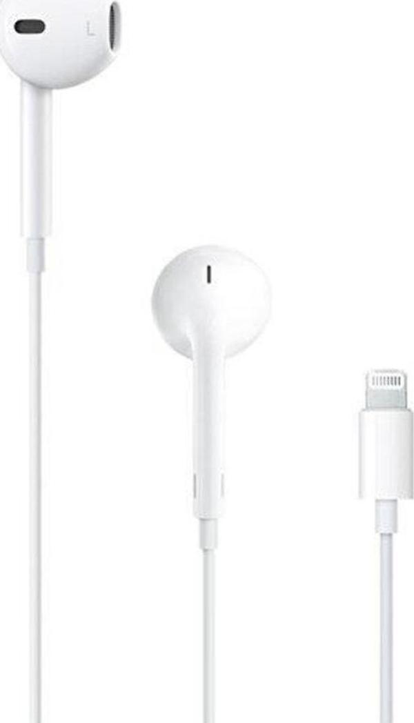 Torima Tak Çalıştır Lightning Kablolu Kulaklık Soundpower Beyaz - Image 1
