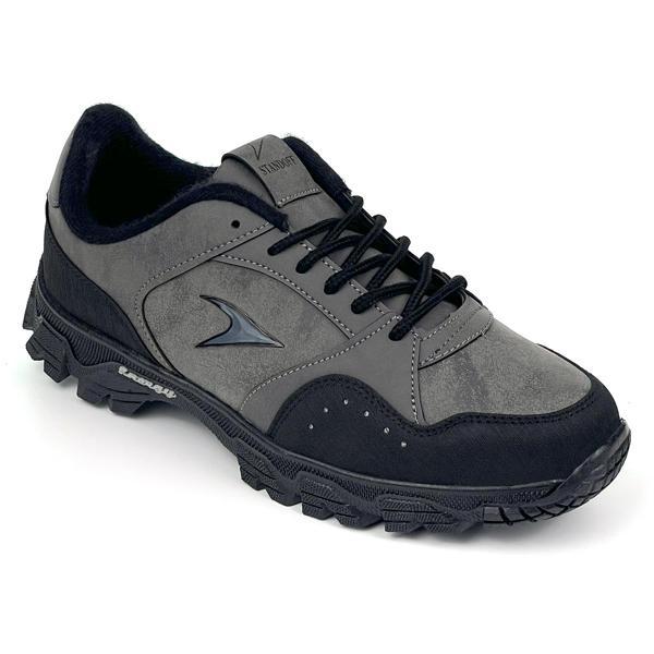 Erkek Gri Su ve Soğuğa Karşı Dayanıklı Kışlık Outdoor Ayakkabısı - Image 1