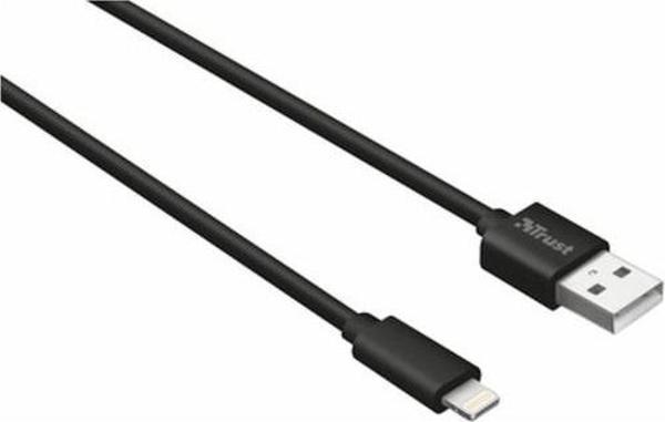Trust Lightning Şarj ve Data Kablosu 2 Metre Siyah - Image 1