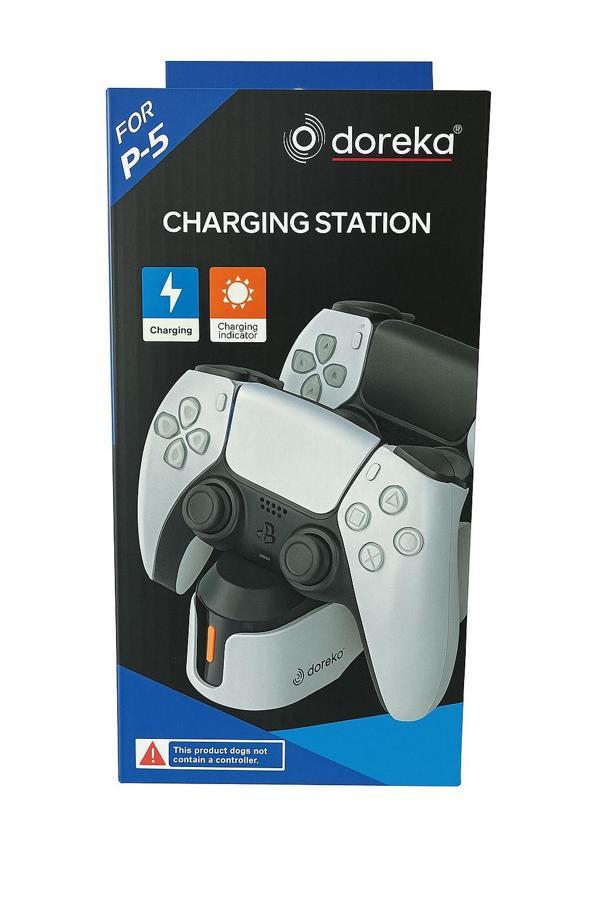 Doreka PS5 DualSense Şarj İstasyonu Playstation 5 Uyumlu Charging Station - TP5-1501S - Image 1
