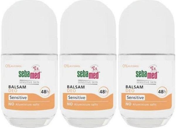 Sebamed Deodorant Roll-On 50ML Balsam Hassas/Sensitive (3 Lü  Set) - Image 1