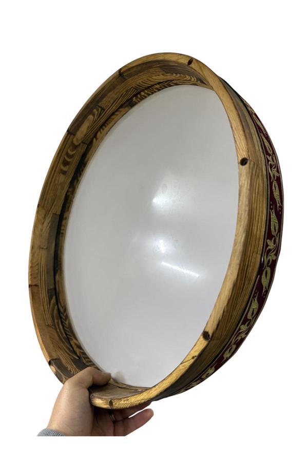 Bade Müzik İçten Akortlu Film Bendir Cam Derili Röntgen Film 45Cm Kılıflı - Image 1