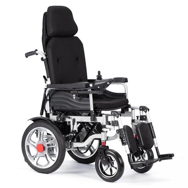 Jetty Akülü Tekerlekli Sandalye | Yüksek Sırt Destekli Dayanıklı Mobilite Çözümü JT-124 - Image 1