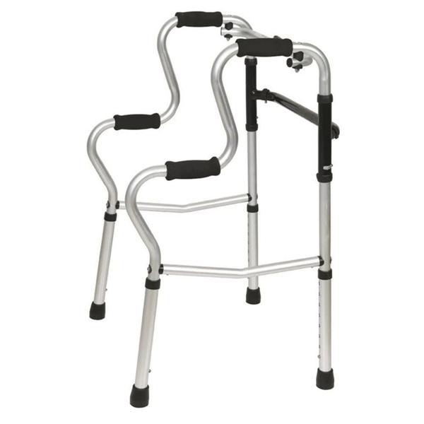 Loco Alüminyum Kademeli Yürüteç | Ergonomik, Katlanabilir ve Dayanıklı Tasarımıyla Yaşlı ve Engellil - Image 1