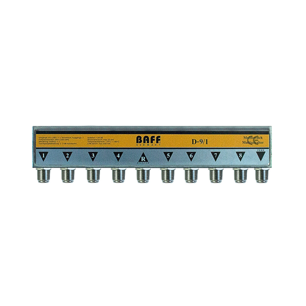 BAFF 9/1 Kutulu DiseqC Switch Su Geçirmez - Image 1