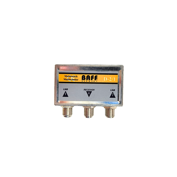 BAFF 2/1 Kutulu DiseqC Switch Su Geçirmez - Image 1