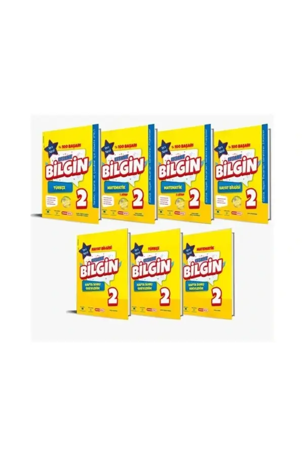  Kırmızı Beyaz Yayınları 2. Sınıf Efsane Bilgin Set Yeni - Kırmızı Beyaz Yayınları - Image 1