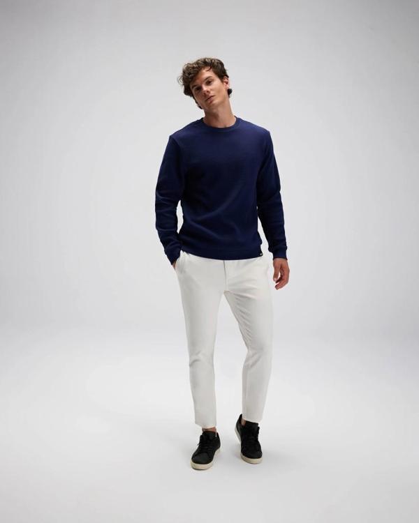 Ellesse EM615-NV Erkek Lacivert Pamuklu Kazak - Image 1