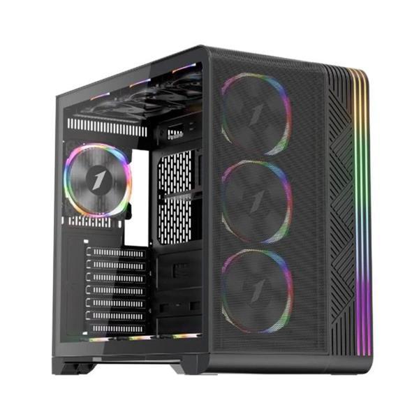 1st Player Vt7 Siyah 850w 80+ Sılver Atx 3.1 Argb 4x12cm Fan Temperli Cam Usb 3.0 Atx Kasa - Image 1