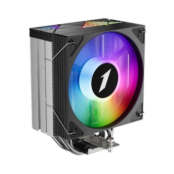 1st Player Cryo Cy12l Siyah 120mm Argb 4pın Pwm Am4,am5/lga1851-1700 Kule Tipi İşlemci Hava Soğutucu - Image 1