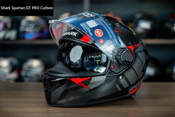 Shark Spartan GT Pro Kultram Carbon Kapalı Kask DKR - Image 1
