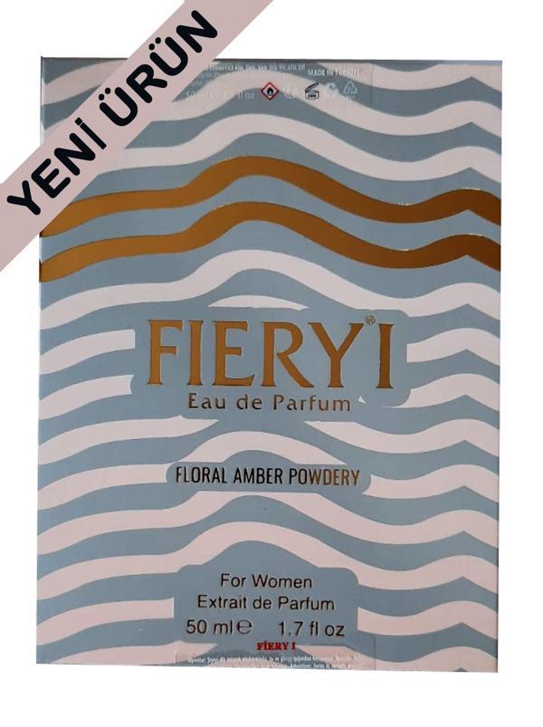 Akat Fiery 1 EDP Goddess Extrait de Parfüm 50 Ml Kadın Parfümü - Fiery I Floral-Amber-Pudra - Image 1