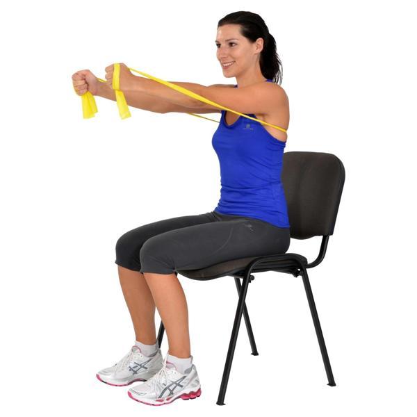 FixFlex Egzersiz Direnç Lastiği Sarı 1 (1,5 m) - Image 1