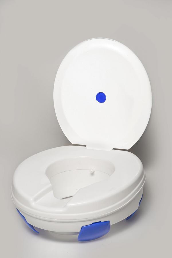 Biofix Lüx Portatif Tuvalet Yükselticisi Kapaklı - Image 1