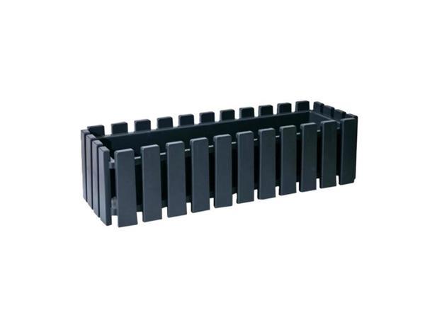Poliwork Akasya Balkon Saksısı 580x155mm  Antrasit - Image 1