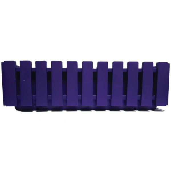 Poliwork Akasya Balkon Saksısı 580x155mm  Mor - Image 1