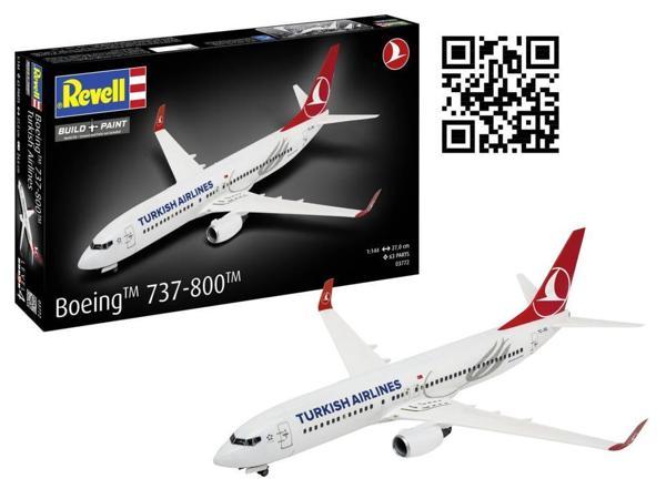 Revell Türk Hava Yolları Boeing 737-800 03772 - Image 1
