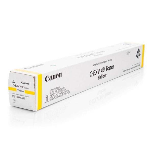 Canon C-EXV-49 Sarı Orijinal Toner - Image 1