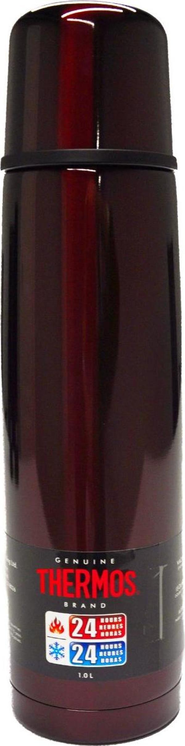 Thermos FBB-1000 Light & Compact 1L Midnight Red 185199 - Image 1