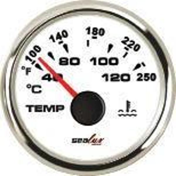 HARARET GÖSTERGESİ Sealux Ø52mm BEYAZ 12/24v  - Image 1