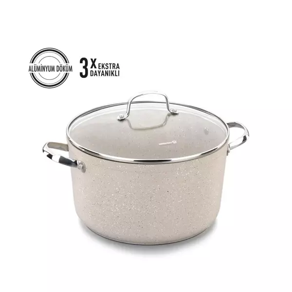 Korkmaz Granita 28x14.5 cm Tencere A1262 - Image 1